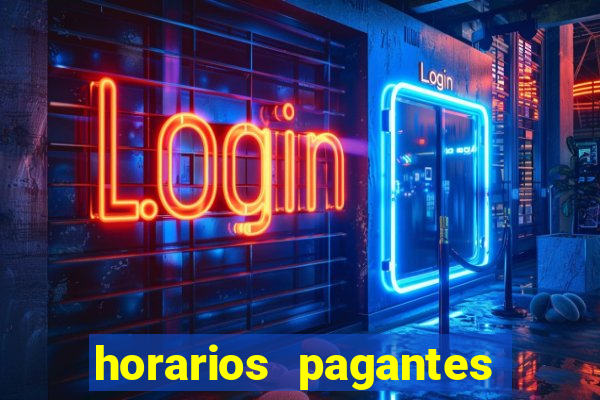 horarios pagantes fortune rabbit